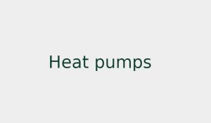 Heat pumps